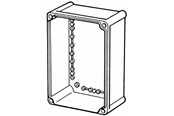 Rozdzielnice i szafy sterownicze - FIBOX Base pc pc 3819 380x190x100 - 6530802