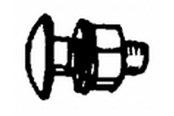 Kasety, listwy szynowe i mocowania - Wibe Screw set 22s hdg - 713694