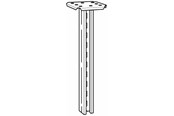 Kasety, listwy szynowe i mocowania - Wibe Vertical piece 20/730 hdg - 715724