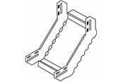 Kasety, listwy szynowe i mocowania - Wibe Internal bend 90 200mm - CSU36232002
