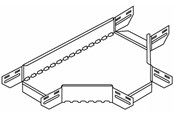 Kasety, listwy szynowe i mocowania - Wibe T-piece 400mm - CSU36154002