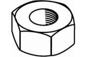Kasety, listwy szynowe i mocowania - Wibe Nut m8 hdg - 725085