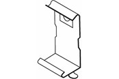 Kasety, listwy szynowe i mocowania - Wibe Clamp for fixing separation wall - CSU08870500