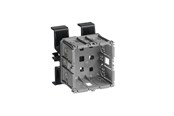 Kasety, listwy szynowe i mocowania - Tehalit Trunking box a-fb for switch for fb trunking black - A-FB