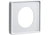 Kasety, listwy szynowe i mocowania - Hager Frame pw for outlet box cee - G3374PERL