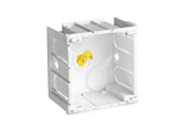 Kasety, listwy szynowe i mocowania - Hager Junction box single opus - SO1-BR/GUL FOD
