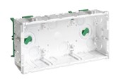 Kasety, listwy szynowe i mocowania - Hager Junction box clicline tripel br - 104F 1113