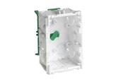 Kasety, listwy szynowe i mocowania - Hager Junction box clicline single br - SC1-BR/GRØN FOD