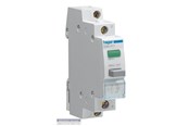 Komponenty do szaf sterowniczych i obudów - Hager Latching 1no pushbutton + green led 230v - SVN413