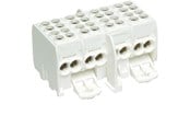 Rozdzielnice i szafy sterownicze - Hager Loop terminal 4p for copper conductors - KH24C