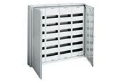 Rozdzielnice i szafy sterownicze - Hager Fwb62p metal surface mount cabinet 144m - FWB62P