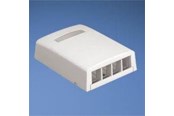 Gniazda i skrzynki - PANDUIT Nk 4-port surface mount box - NK4BXIW-AY