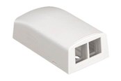 Akcesoria sieciowe - PANDUIT Netkey 2-position surface mount box - NK2BXAW-A