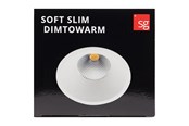Lampy - SG Armaturen Soft Slim Isosafe DimToWarm White - 903216