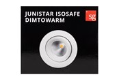 Lampy - SG Armaturen Junistar isosafe dimtowarm brushed steel 7w - 901232