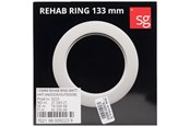 Lampy - SG Armaturen Rehab ring 133mm mat white - 9223
