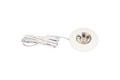 Lampy - Scan Products Doorstop 44 mm white plastic - 12003