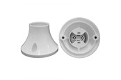 Lampy - Teknisk Belysnings Industri E27 spot light with straight white base - 330A0007