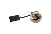 Lampy - Scan Products Luna quick install 230v gu10 ip44 ss316 brushed steel round - 10072