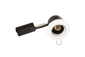 Lampy - Scan Products Alda 230v gu10 matt white round - 10061
