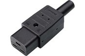 Przelaczniki - Bachmann Appliance plug c19 16a/250v black - 915.174