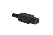 Przelaczniki - Bachmann Appliance plug c13 10a/250v black - 915.170