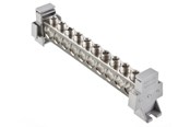 Zabezpieczenie przeciwprzepieciowe - Ouneva Potential equalizer busbar 2xal/cu 6-70 + 8xal/cu 6-50 mm2 - VE04-0002