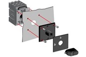 Komponenty do szaf sterowniczych i obudów - ABB Handle ohbs2rj - 1SCA105232R1001
