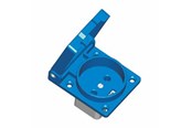 Rozdzielnice i szafy sterownicze - ELTECO Danish socket outlet - S227SQ-B16