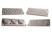 Rozdzielnice i szafy sterownicze - ELDON Plastic gland plate  ehtc2125g - EHTC2125G