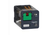 Komponenty do szaf sterowniczych i obudów - Schneider Electric Plug-in relay 10a 3c/o 24vac with led andtest button - RUMC32B7