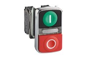 Przyciski i urzadzenia sygnalizacyjne - Schneider Electric Complete metal double headed pushbuttons - XB4BW73731B5
