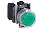 Przyciski i urzadzenia sygnalizacyjne - Schneider Electric Harmony push button complete with spring return in green and - XB4BP31