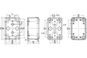 Rozdzielnice i szafy sterownicze - Schneider Electric Abs ind box 138x93x72 lo tr - NSYTBS1397