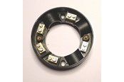 Przelaczniki - Csp Mounting box 4 inputs and earth a-model thermoplastic black - 7420000421