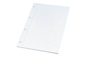 Zeszyty, notesy i formularze - Bantex  Standard Pad A4 Squared Punched - 100051946