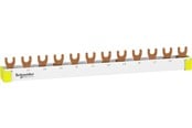 Komponenty do szaf sterowniczych i obudów - Schneider Electric Comb busbar 4p 63a 12mod. - R9XFH412