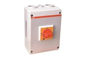 Przelaczniki - ABB Safety switch 38a 3-phase + neutral + earth red/yellow handl - 1SCA022613R1620