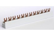 Komponenty do szaf sterowniczych i obudów - Hager Insulated busbar 2p 63a fork 10mm2 12m - KDN263A