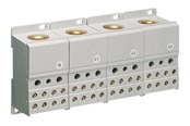 Urzadzenia laczace - Hager Distribution block 1p 250a for din rail - KJ02A