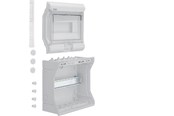 Rozdzielnice i szafy sterownicze - Hager Enclosure 10 module 1 row ip65 - VE110N