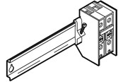 Rozdzielnice i szafy sterownicze - LK ground terminal for im-closet - 169A0417