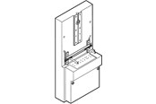 Rozdzielnice i szafy sterownicze - LK empty consumer unit - um-l - light grey - for cable conne - 169D1105
