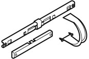 Rozdzielnice i szafy sterownicze - LK connection set horizontally ug150 and um - 169D1214