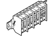 Rozdzielnice i szafy sterownicze - LK metering terminal block for im-l and l-um (80a) current - 169A1114
