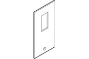 Rozdzielnice i szafy sterownicze - LK Spare lid - im (63a) - window and lock - 169A0204