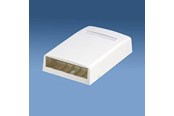 Akcesoria sieciowe - PANDUIT Surface mount box 4 port white - CBX4WH-AY