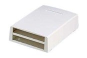 Akcesoria sieciowe - PANDUIT Surface mount box 12 port multimedia white - CBXF12WH-AY