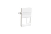 Gniazda i skrzynki - Belden Outlet 2xrj45 50x77mm white cdt design f - E1201990