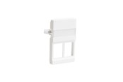 Gniazda i skrzynki - Belden Outlet 2xrj45 50x77mm gray cdt design f - E1201980